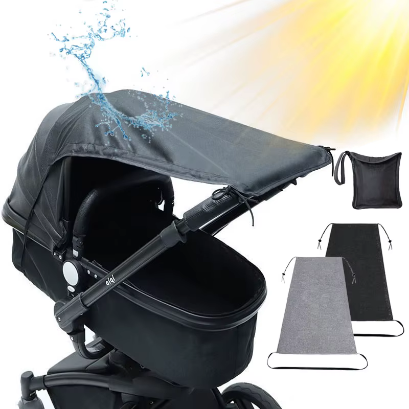 Housse de Protection UV universelle pour poussette de bébé, imperméable, pare-soleil pour enfants, voiture, activités de plein air, accessoires coupe-vent