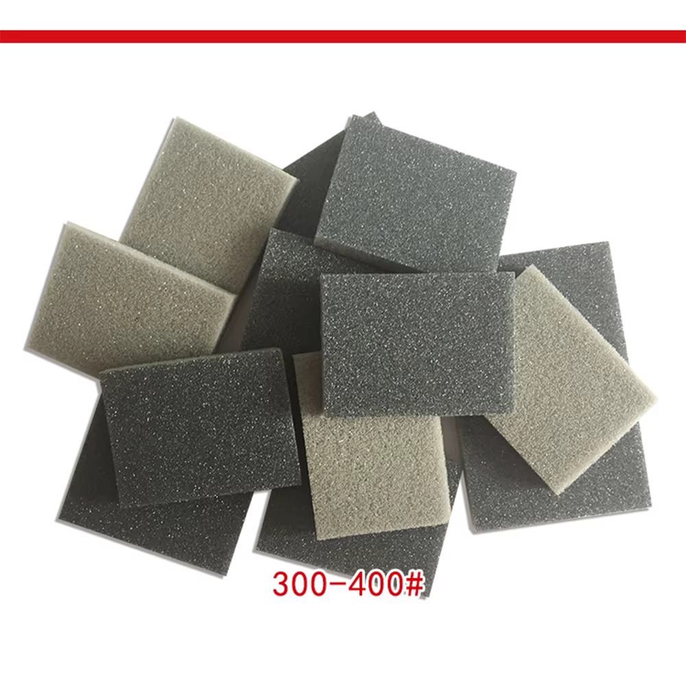 Éponge de ponçage papier de verre 30*40mm 20 pièces assorties 300-1500 grains bloc de sable