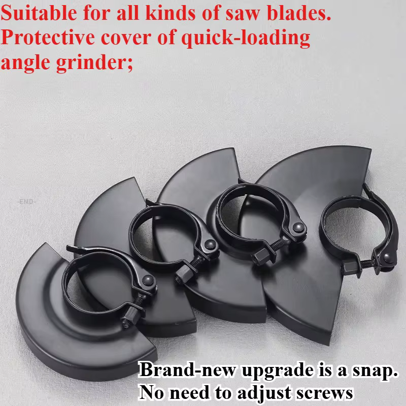 Couvercle de protection pour meuleuse d'angle, couvercle de protection épaissi anti-poussière pour meuleuse d'angle de type 100 et 115, accessoires pour meuleuse d'angle