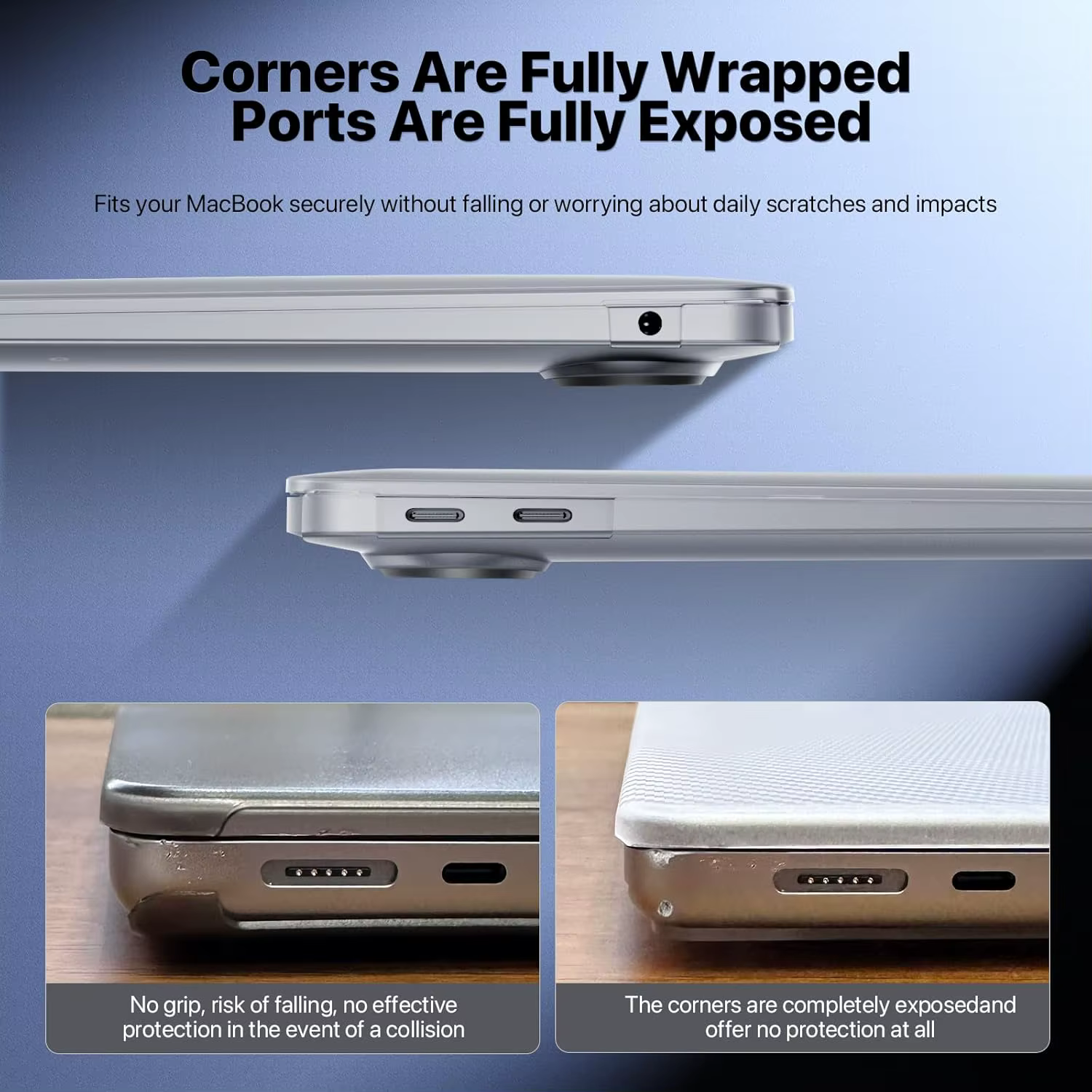 Compatible avec MacBook Air 13,3 pouces, 2020, 2019, 2018, A2337 M1 A2179 A1932, coque de protection rigide en plastique robuste