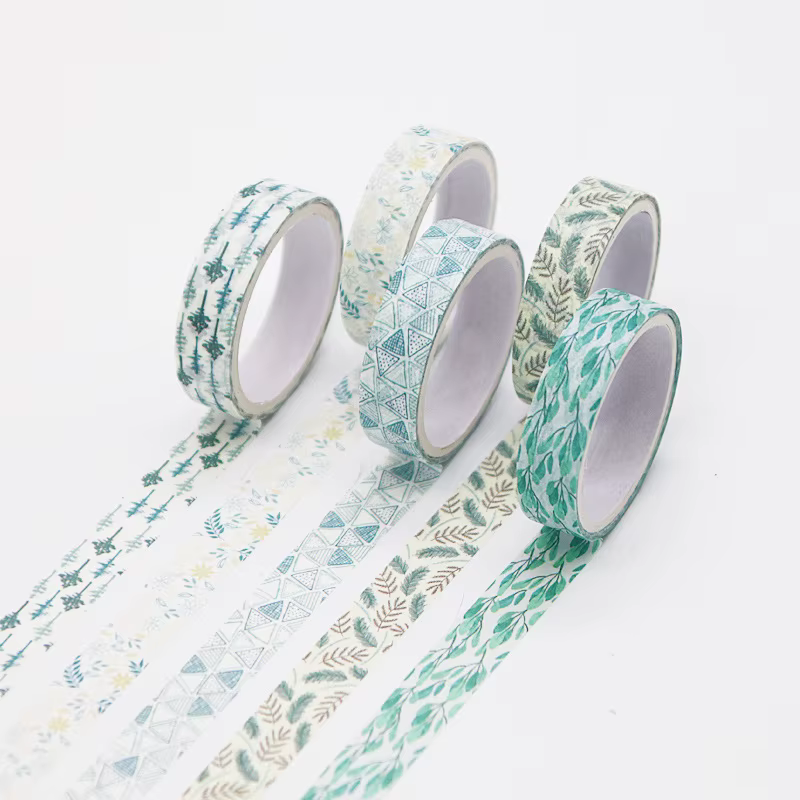 Ensemble de rubans Washi Kawaii pour scrapbooking