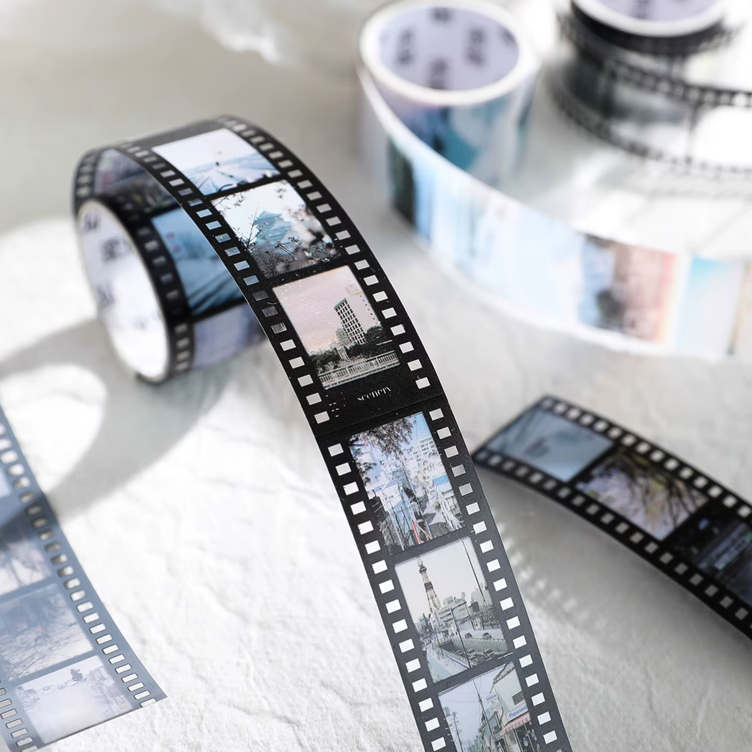 25mm * 2m Film Vintage PET bandes bricolage Scrapbooking Collage papeterie décor journal matériaux étiquettes adhésives