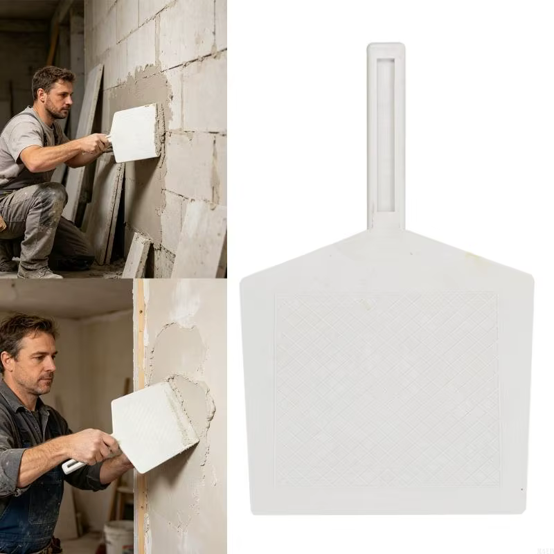 Truelle en plastique épais à tête plate