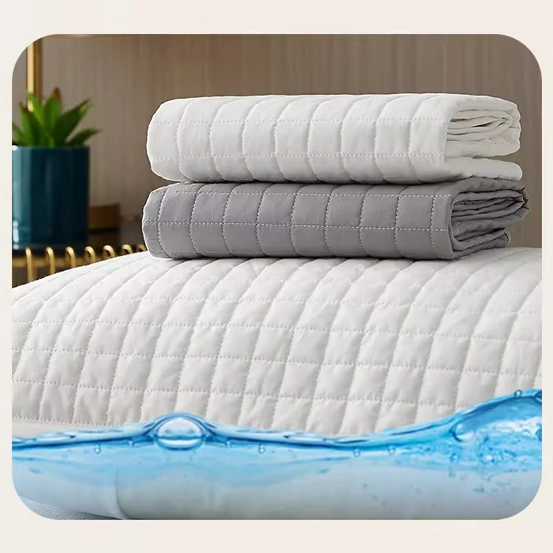 Housse de coussin protectrice, confortable, respectueuse de la peau, universelle, respirante, antidérapante, anti-poussière pour chambre à coucher (sans coussin)