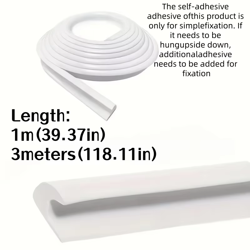 1 rouleau de 1/3 mètre de bande d'étanchéité autocollante imperméable pour caravane