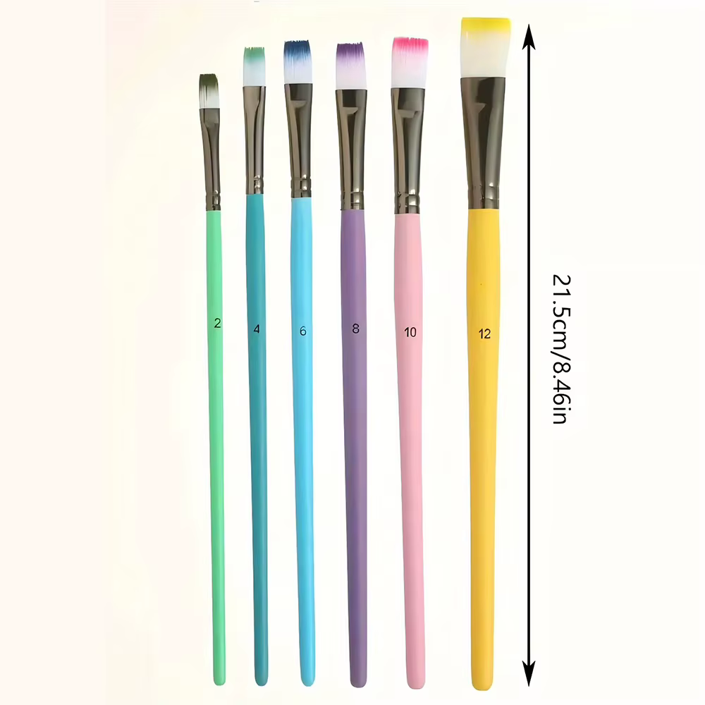 Ensemble de pinceaux d'artiste professionnel