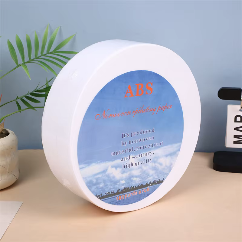 1 rouleau 50m 100m bandes de cire non tissées pour épilation corps tissu cheveux enlever cire rouleaux de papier épilation épilateur de haute qualité