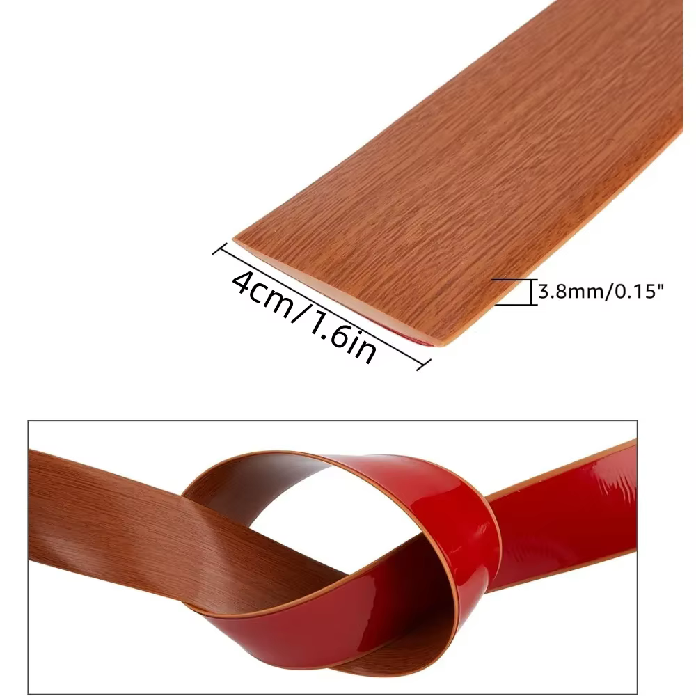 1 rouleau de bande de transition de sol autocollante de 3 m/118