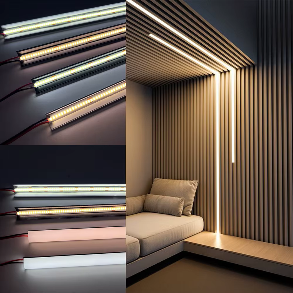 Profilé LED en aluminium en forme de V pour coins