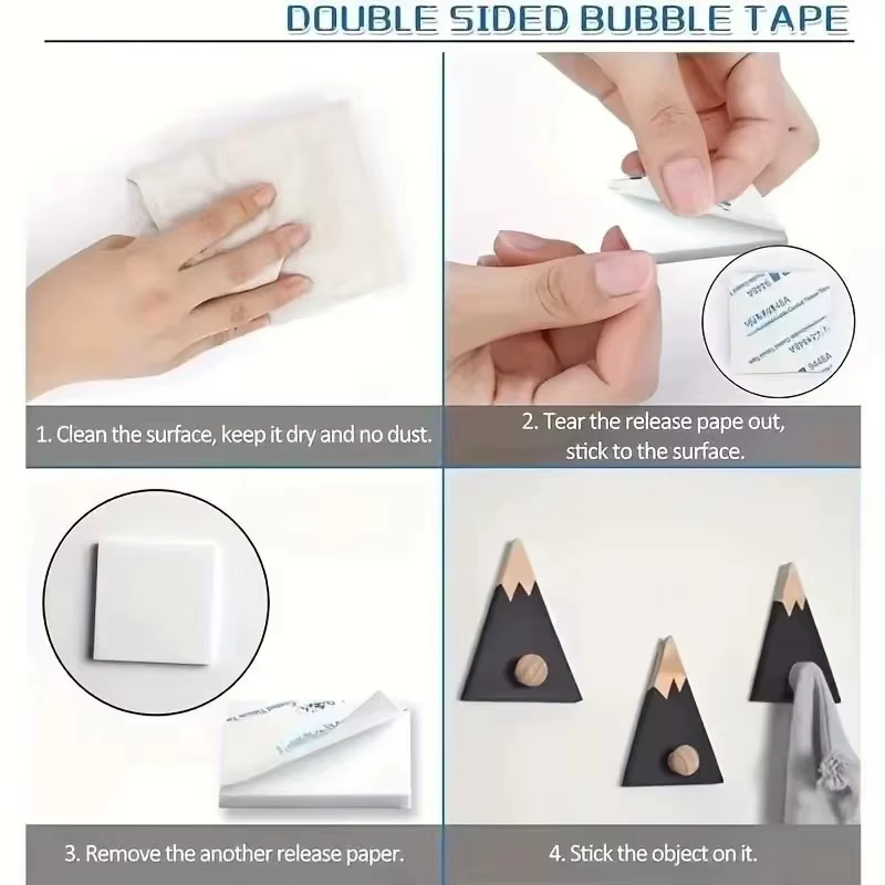 Ruban adhésif en mousse double face ultra-résistant sans trace