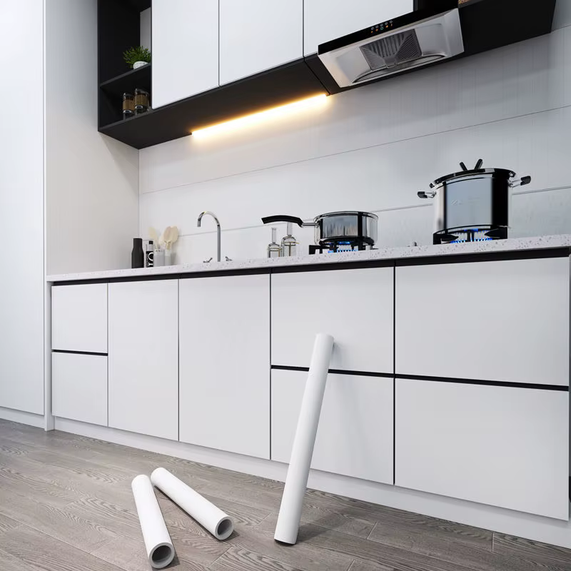 Papier peint auto-adhésif moderne pour armoire