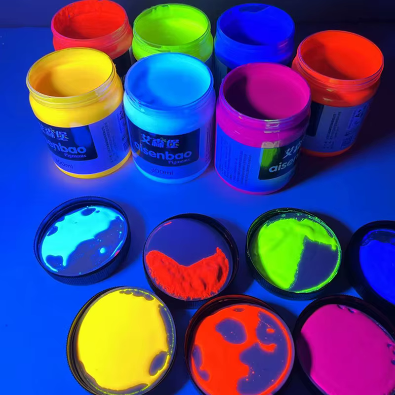 Peinture acrylique fluorescente haute luminosité