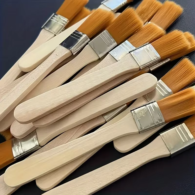 10 pièces pinceaux en nylon