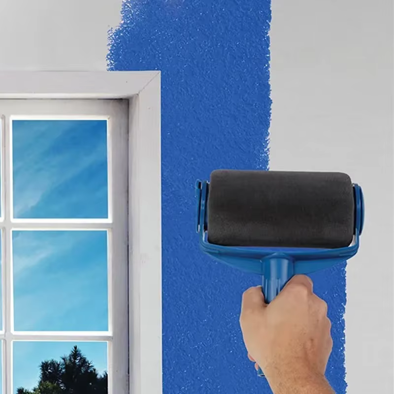 Ensemble de rouleaux de peinture à poignée multifonctionnelle de haute qualité
