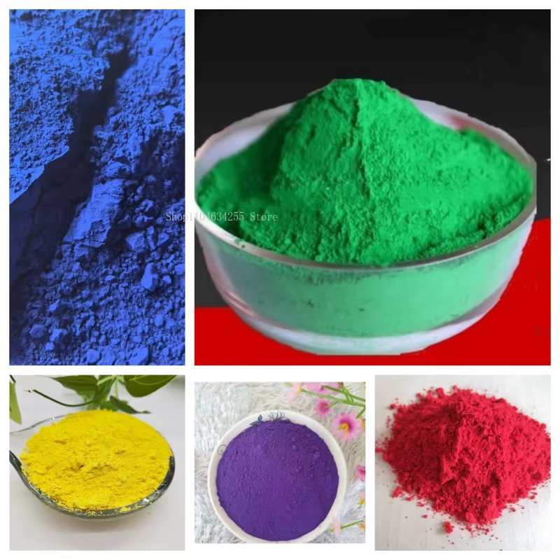 Poudre de Pigment d'oxyde de fer colorée