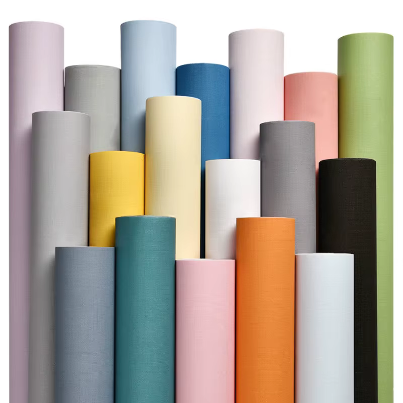 Papier peint auto-adhésif Macaron de couleur unie