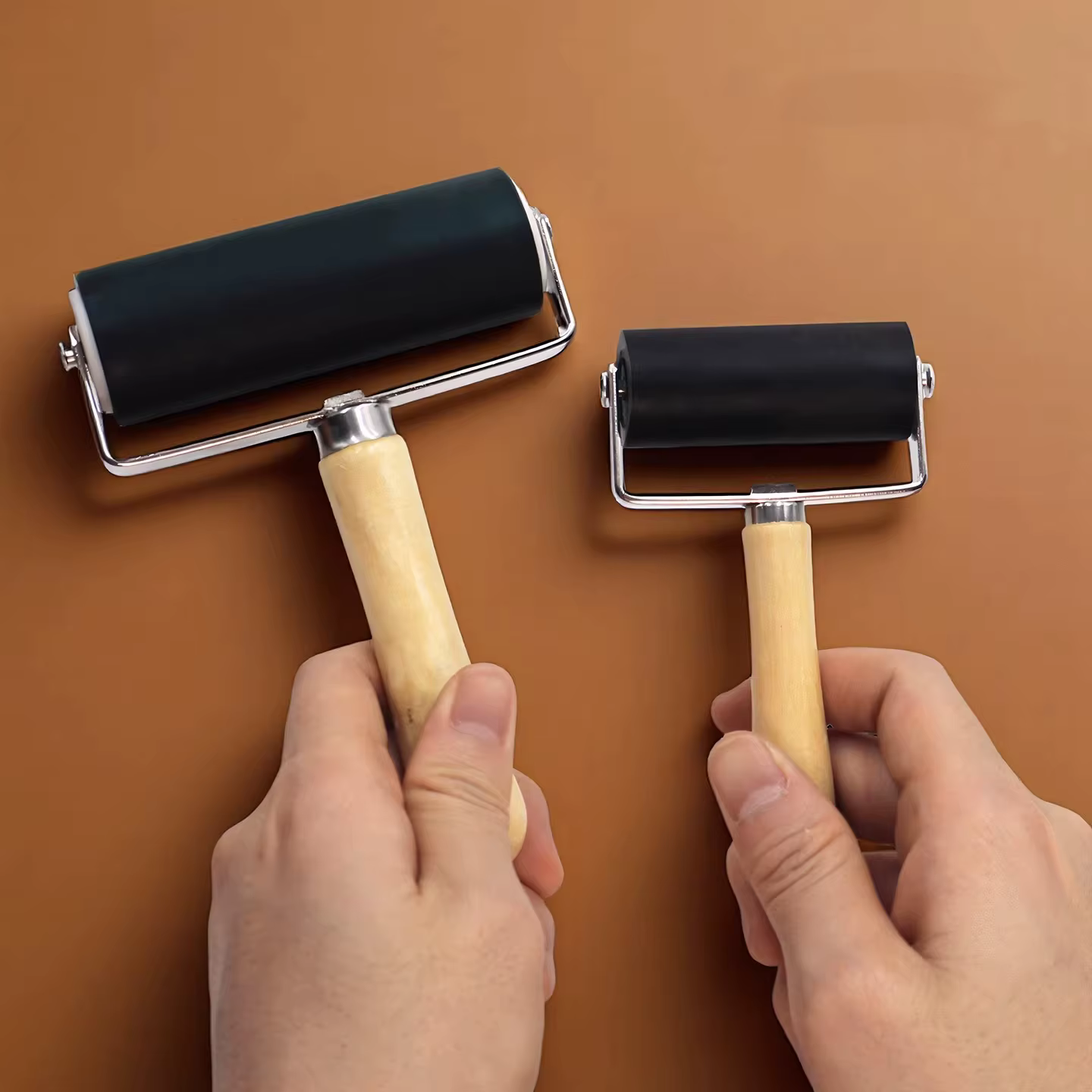 Rouleau en caoutchouc de 3