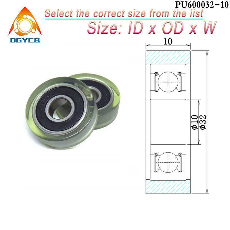 1 rouleau en PU enduit 6x30x18 PU62630-18 DE 30mm