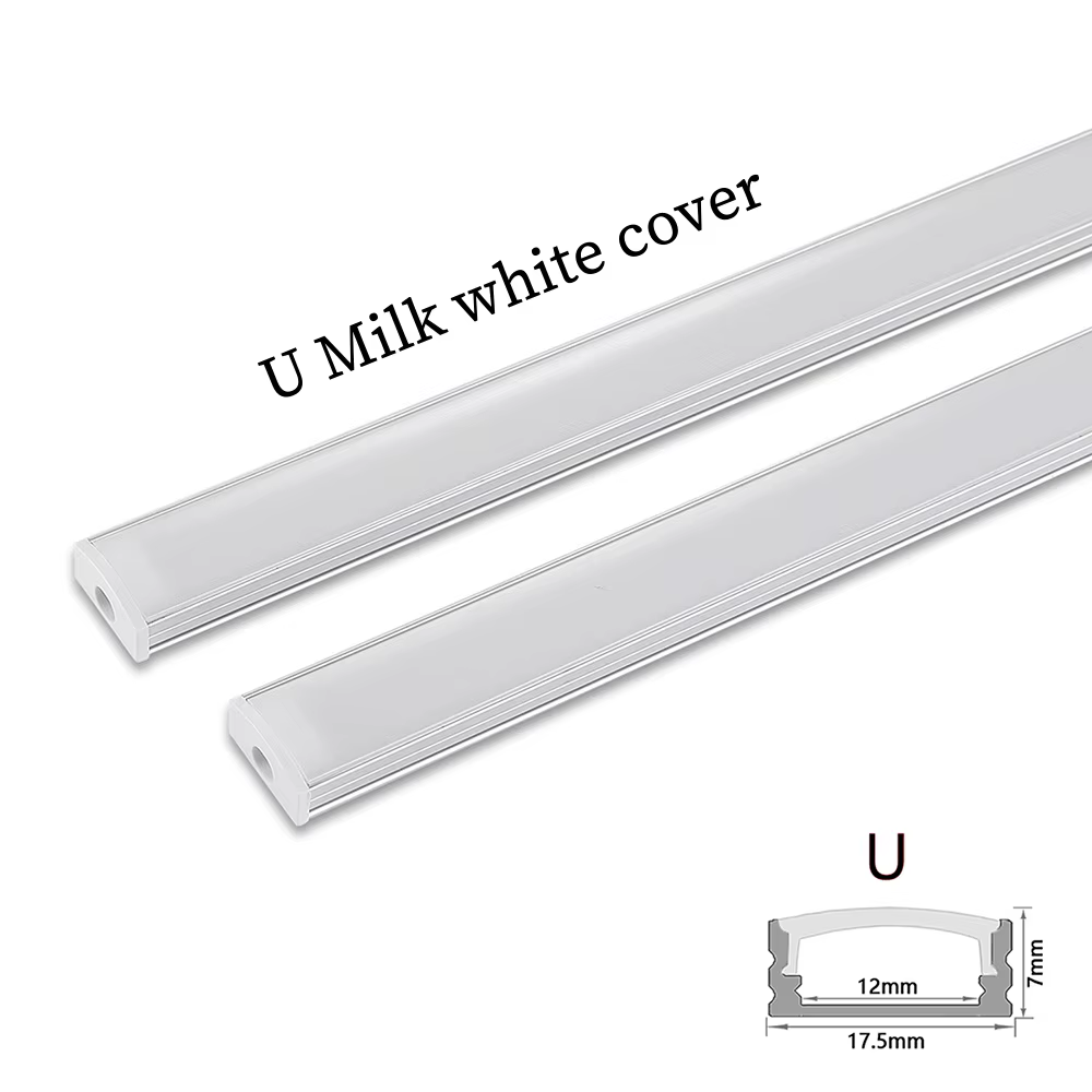 Profilé en aluminium pour bande LED encastrée