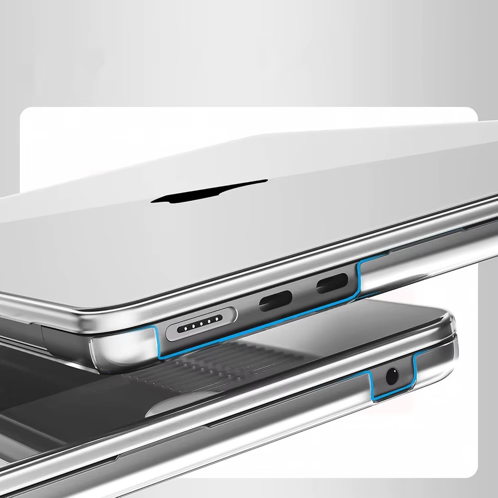 Étui transparent pour MacBook Air 15.3 M5 M4 M3 M2 Chip A3448 A3114 A3241 A2941 Air15 Housse de protection