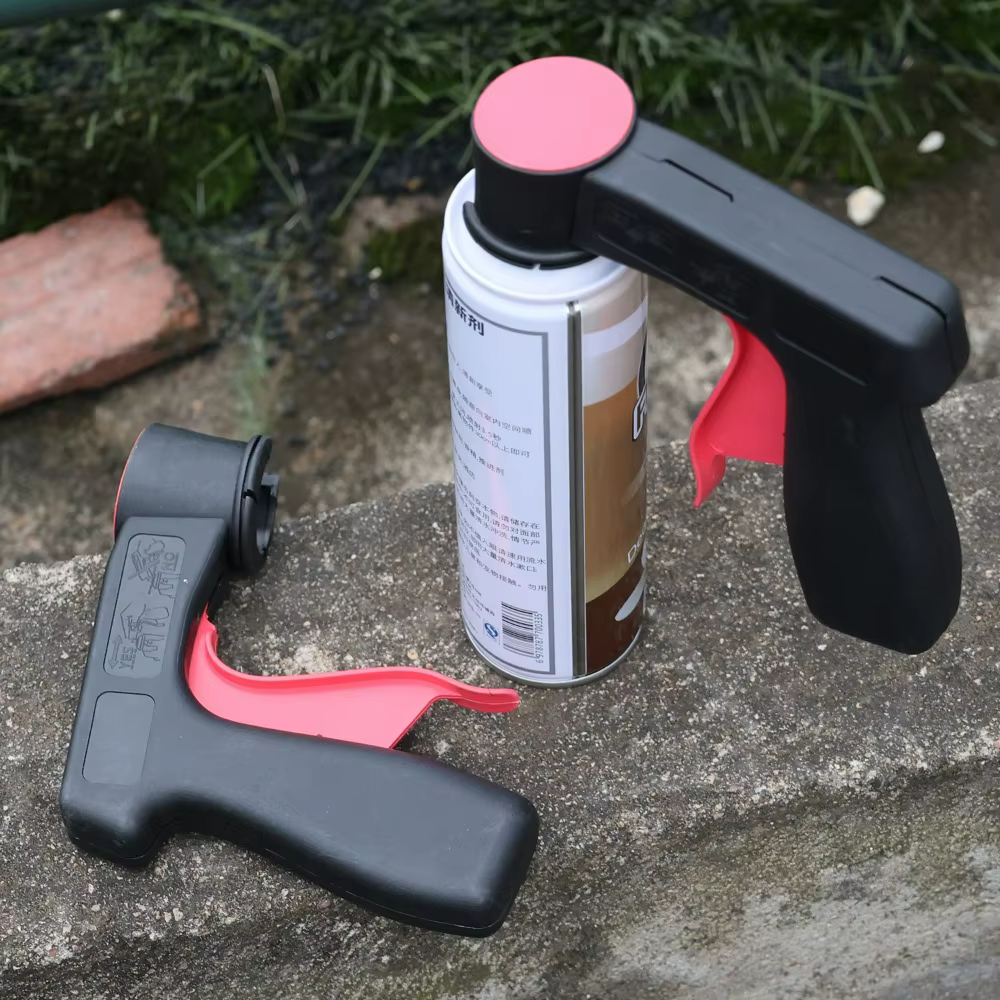 Adaptateur de pistolet à peinture ergonomique