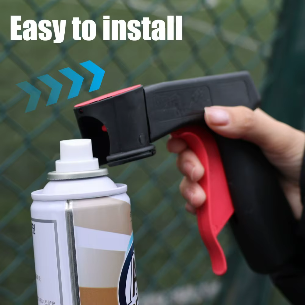 Adaptateur de pistolet à peinture ergonomique
