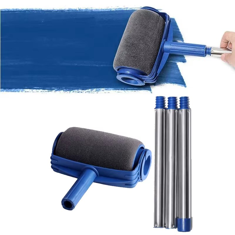 Ensemble de rouleaux de peinture à poignée multifonctionnelle de haute qualité