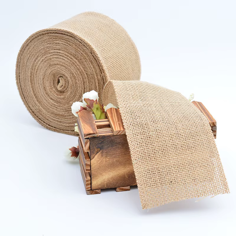 Rubans en toile de Jute de 2 mètres