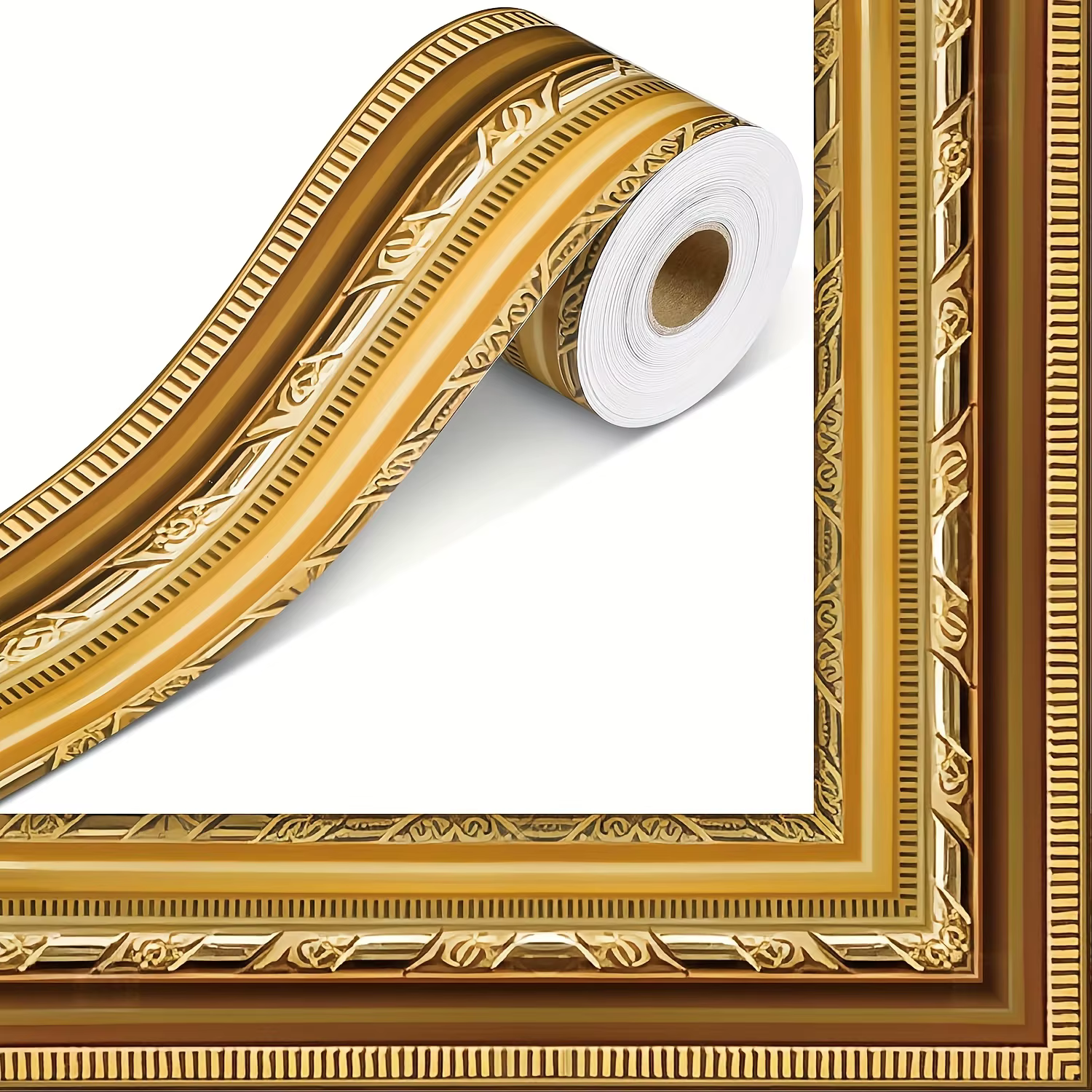 Autocollant décoratif de bordure auto-adhésive