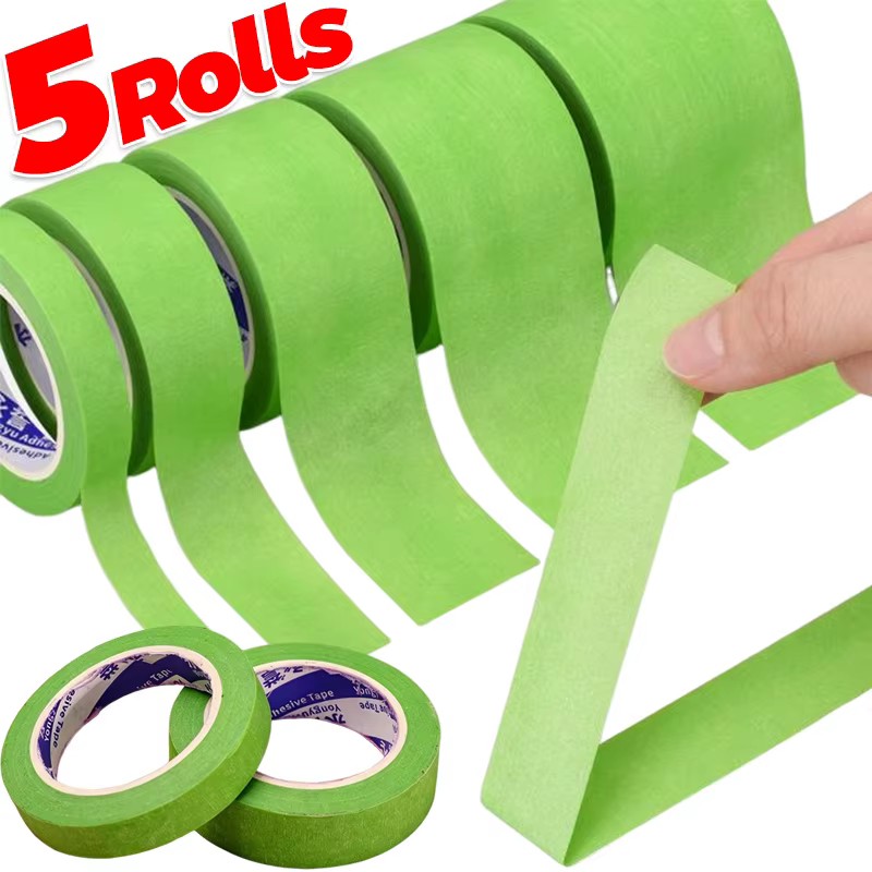 1/5 rouleaux de rubans de masquage pour peinture