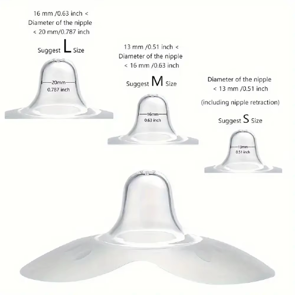 Protecteurs en silicone pour alimentation des mères, bouclier d'allaitement, housse de protection ShiPublish, alimentation au lait doux, 2 pièces