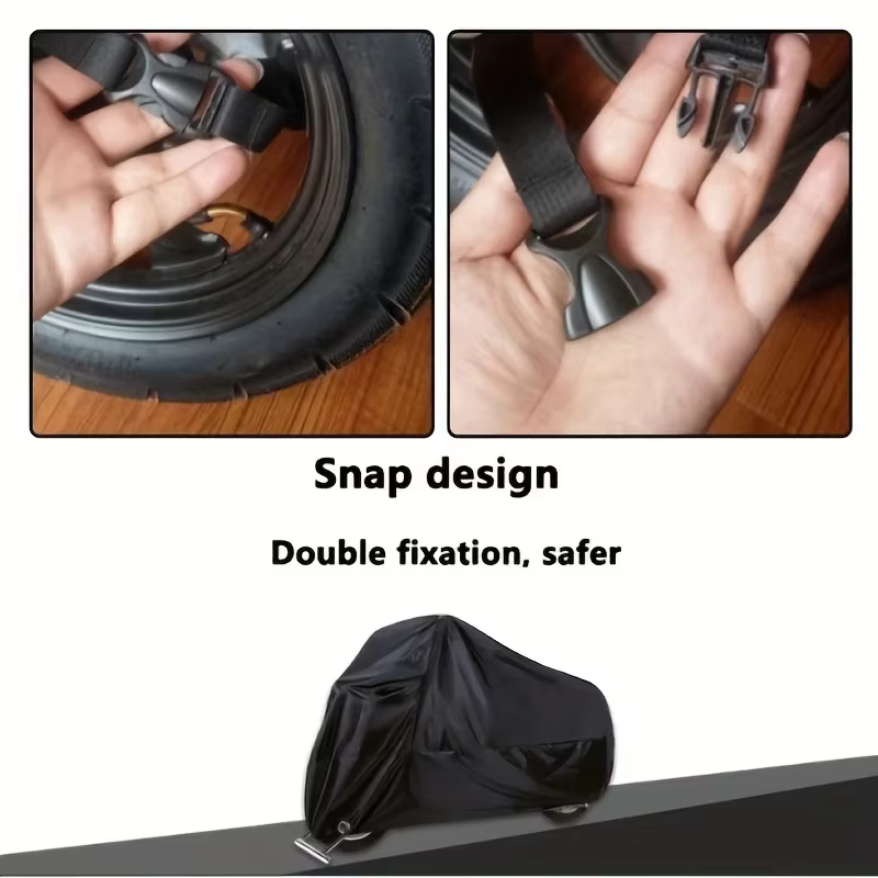 Protection ultime pour moto : Housse de moto imperméable, anti-poussière et anti-UV