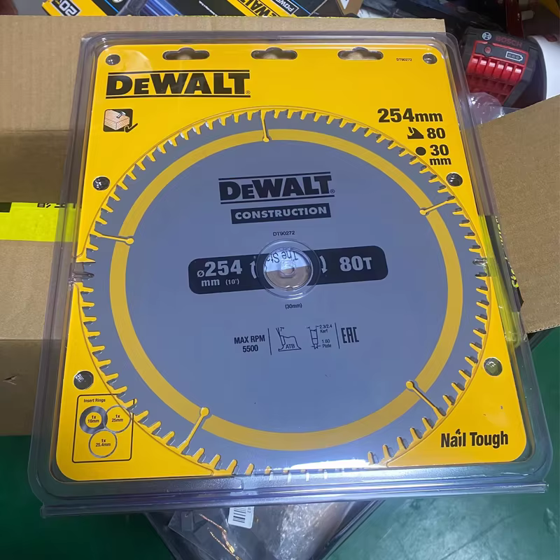 DEWALT – série de lames de scie à bois en alliage dur 216/254/305MM 40T/60T/80T DT1953 DT90250 DW3126 DW3128, accessoires d'outils