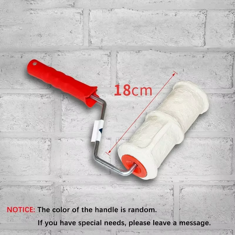 Rouleau de peinture mural professionnel portable avec poignée