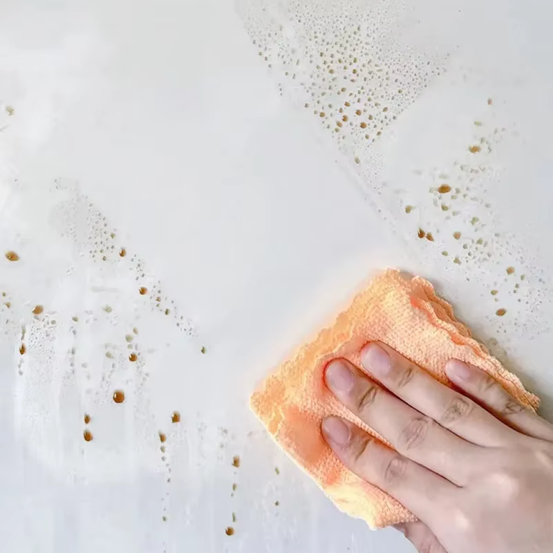 Papier peint statique transparent