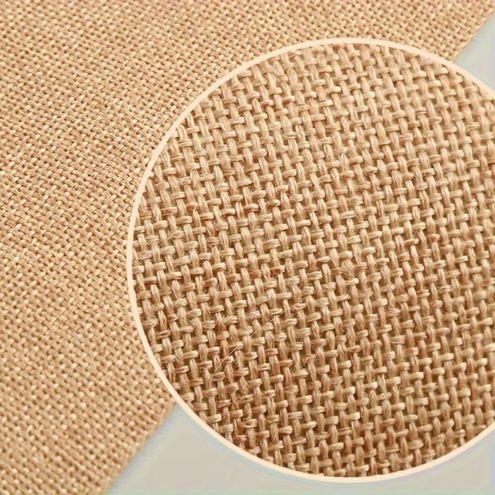 Rouleau de papier de toile de jute auto-adhésif