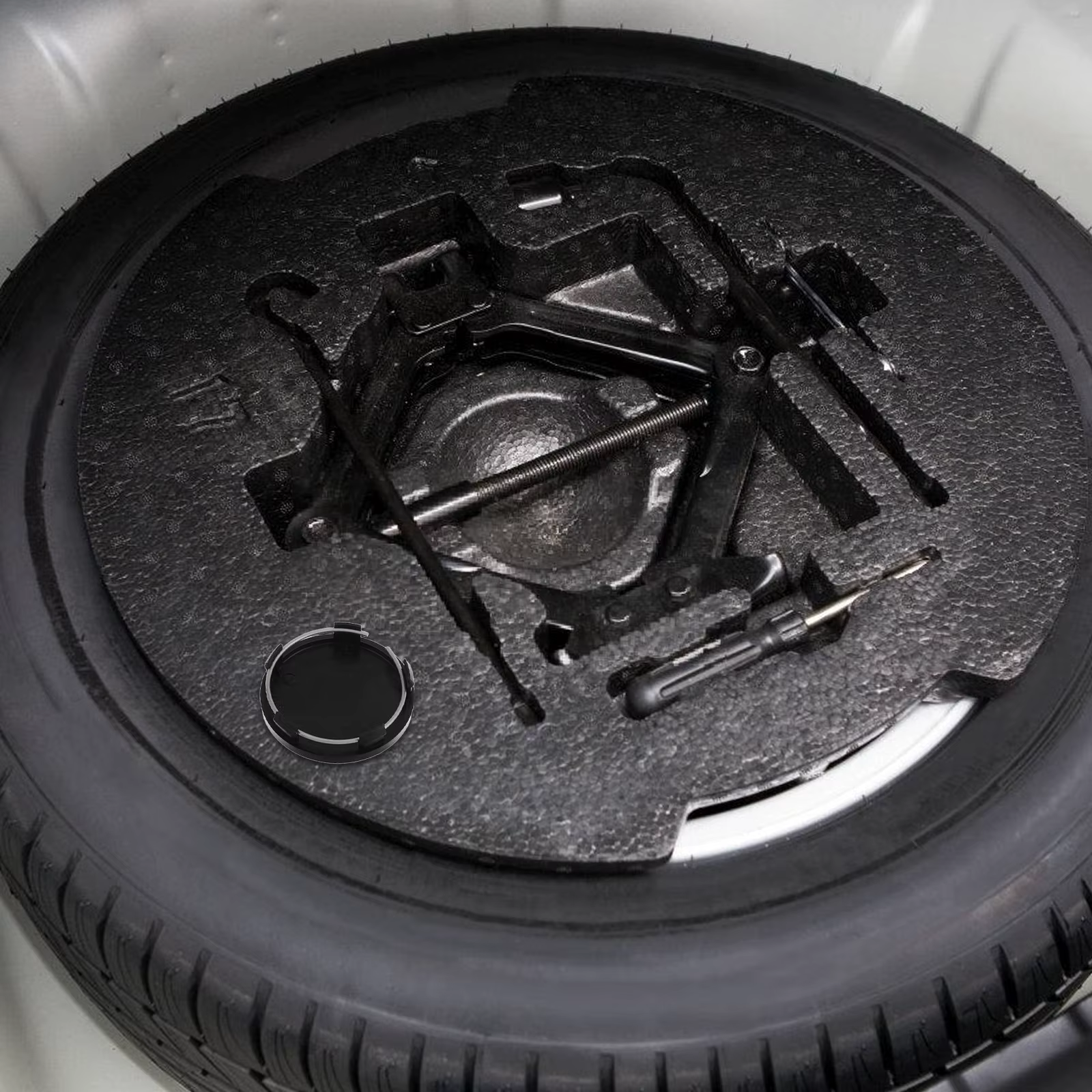 4 pièces de cache-moyeux universels de style incurvé, diamètre extérieur 60 mm, diamètre intérieur 56 mm, pour la protection des jantes de voiture