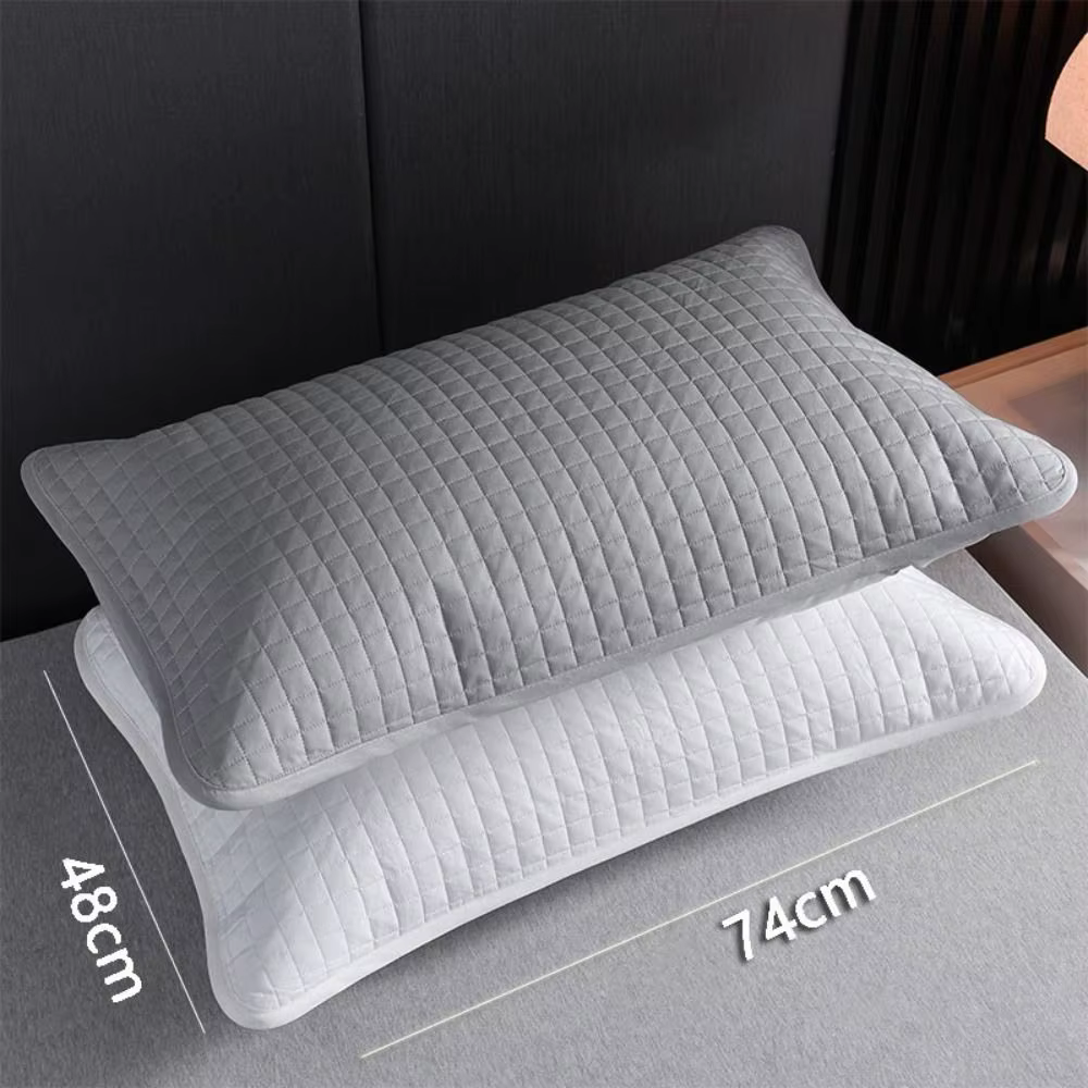 Housse de coussin en coton, couche isolante, anti-acariens, protège-coussin, anti-transpiration, imperméable, protection du cœur du coussin, usage domestique