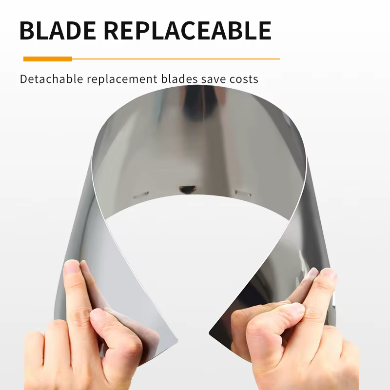 Spatule de finition pour plaques de plâtre 40/60/80 cm – Outil flexible pour le lissage des murs