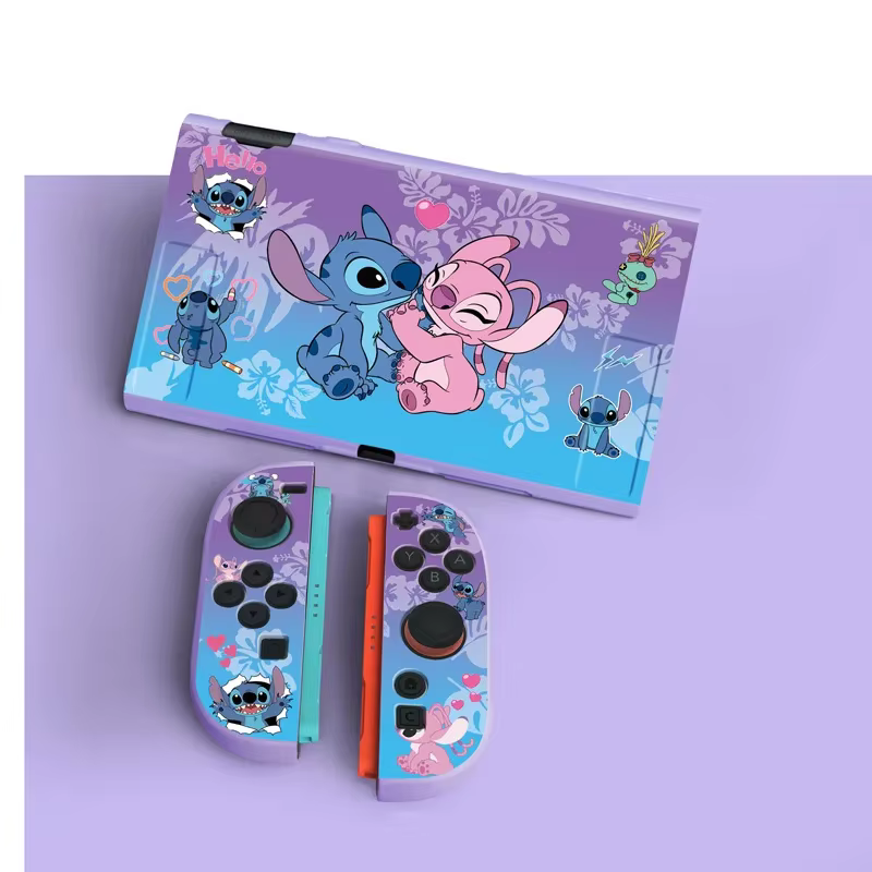 Étui de protection pour Switch 2 (2025), Housse de protection en TPU souple Stitch mignon, anti-rayures, absorption des chocs pour Nintendo Switch 2