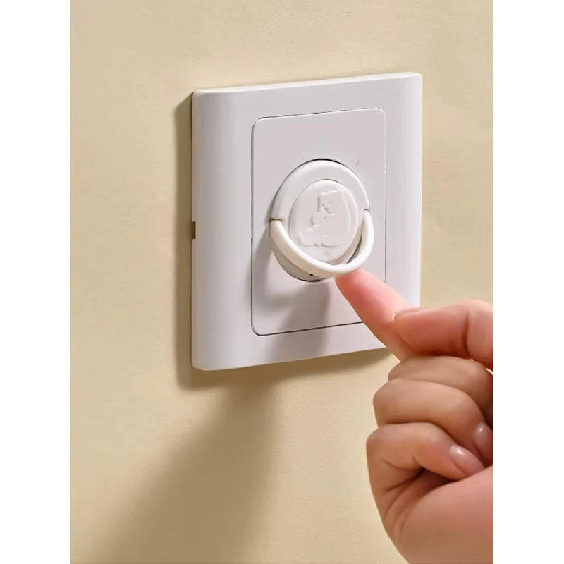 Couvercles de prise de sécurité pour bébé, 10 pièces, protecteurs de prise électrique, couvercle de prise Anti-choc électrique, Protection sûre pour enfants
