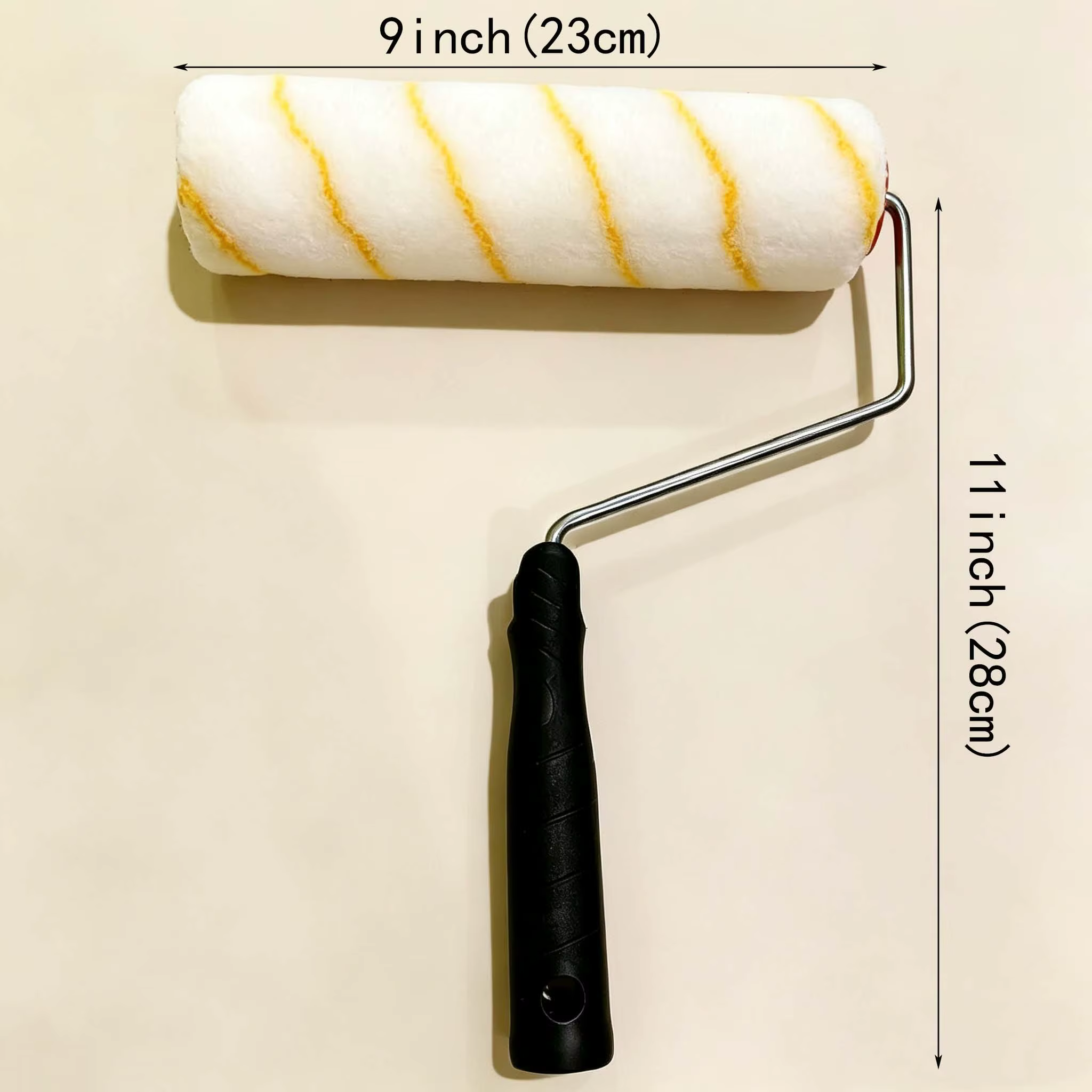 Rouleau universel de 9 pouces pour les revêtements muraux intérieurs et extérieurs