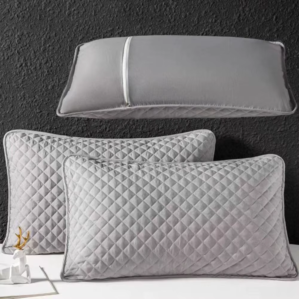 Housse de coussin en coton, huile de tête, Anti-acariens, étui de protection, couche d'isolation étanche, protection du noyau d'oreiller pour la maison