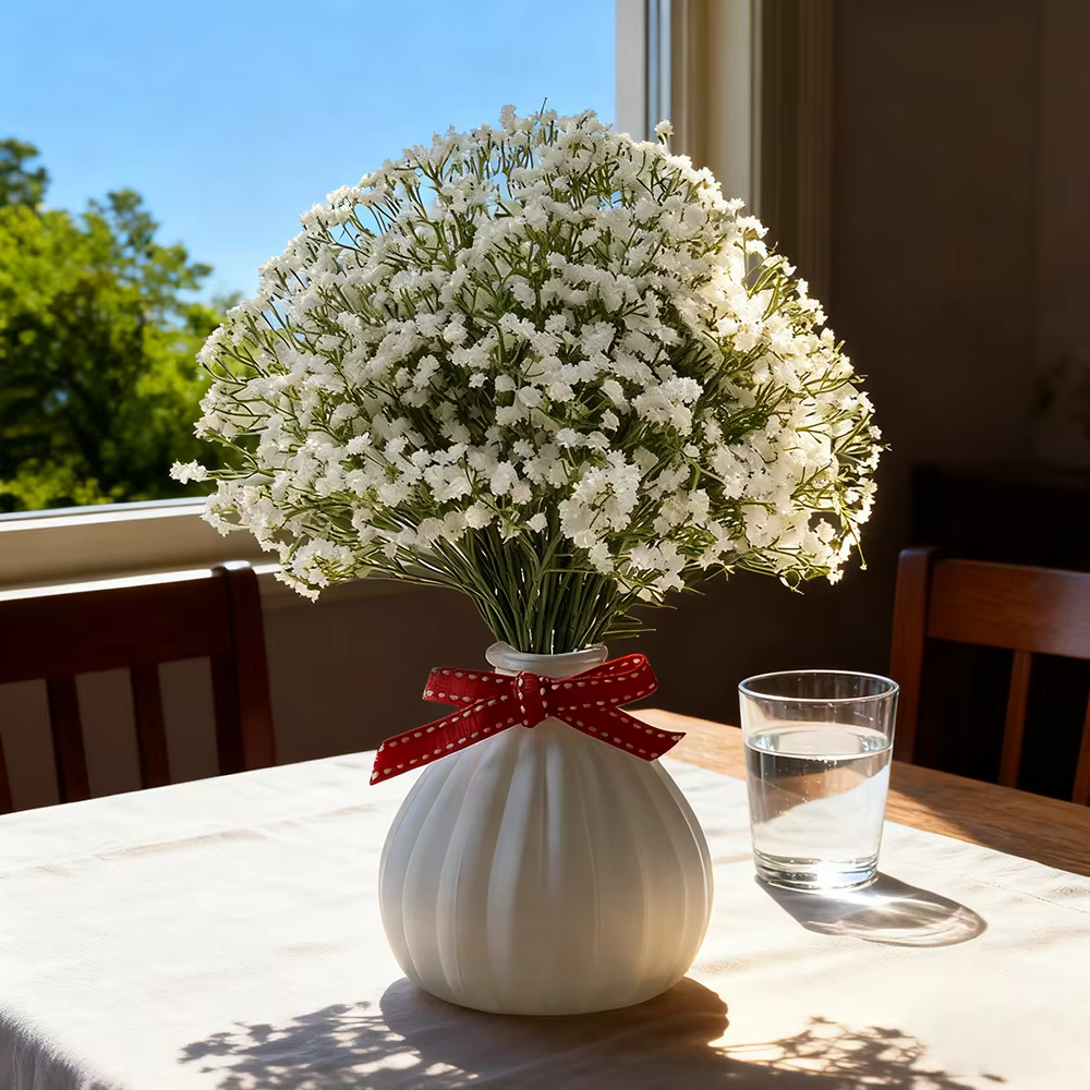 Bouquet de fleurs artificielles Gypsophila
