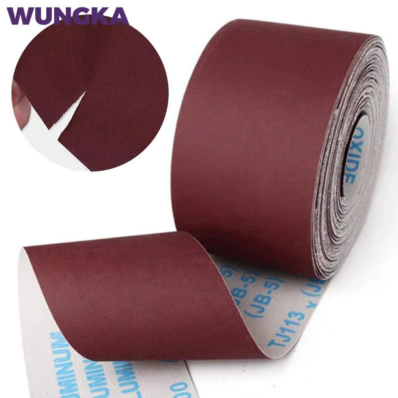 Rouleau de papier de verre 1 ou 5M 4 ''100mm de largeur