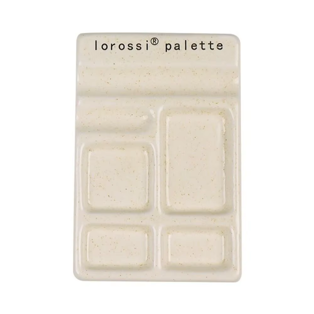 Palette de peinture en céramique portable