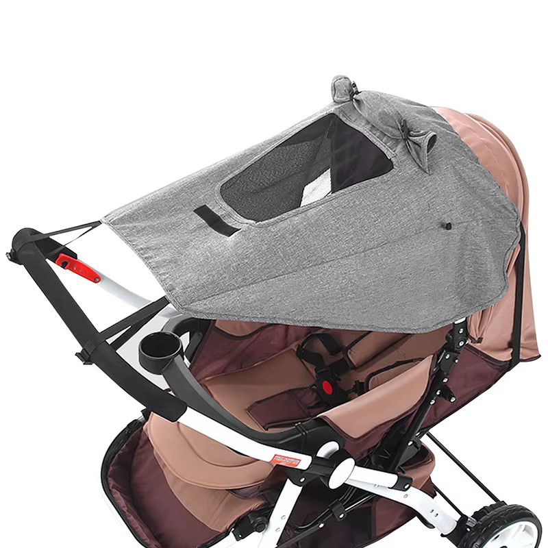 Accessoires universels de poussette pour bébé, pare-soleil, Protection UV, couverture d'auvent de chariot pour landaus, siège de voiture pour nourrissons