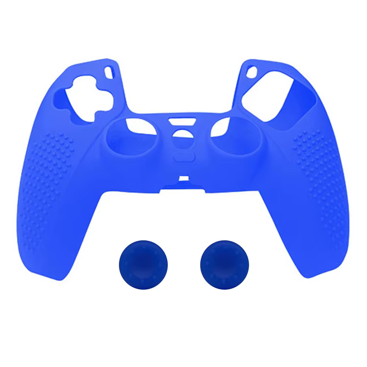 Étui pour DualSense, housse de protection en silicone souple antidérapante pour manette PS5, housse de protection pour PlayStation 5, étui en silicone