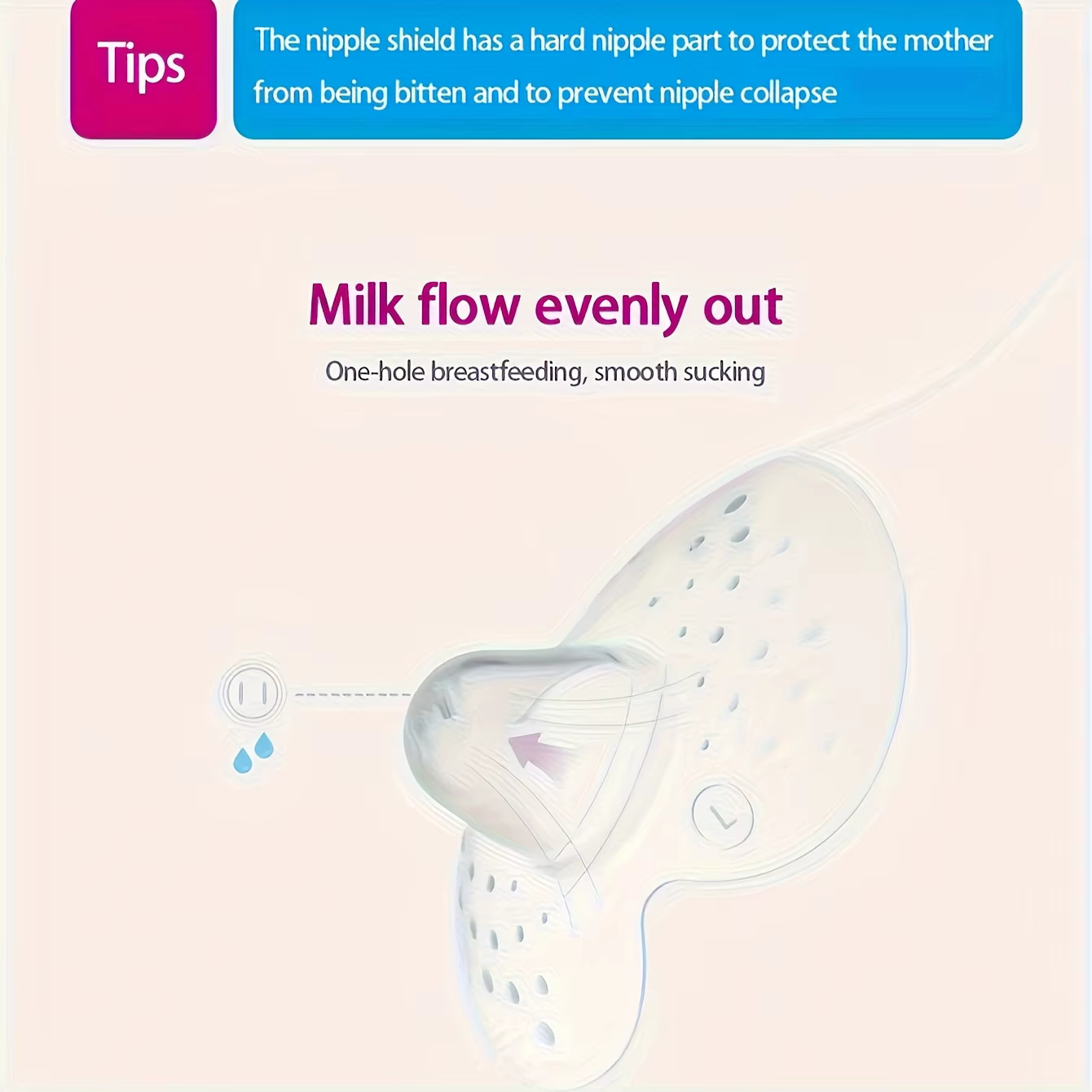 1 paire de protecteurs de mamelon en Silicone souple sans BPA, bouclier de Protection pour mamelon d'allaitement, couverture d'allaitement du lait