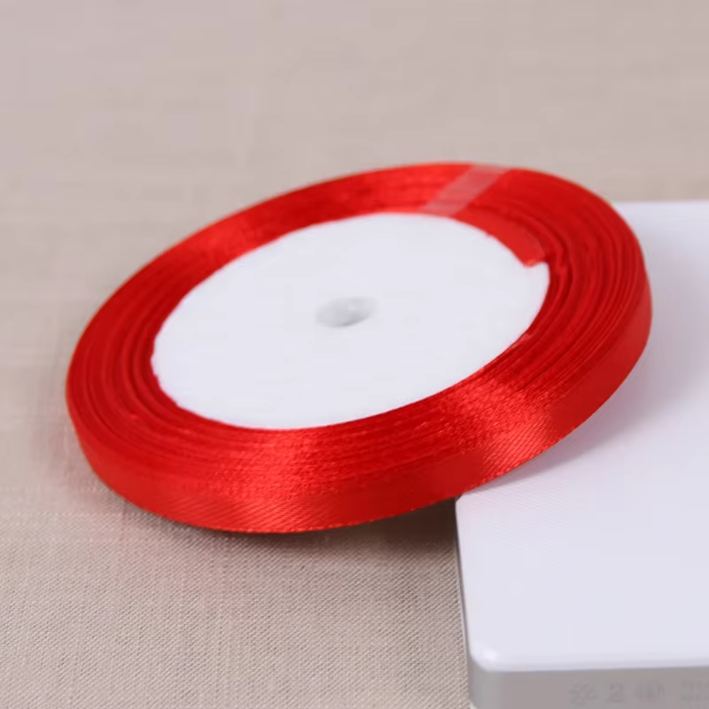 Rubans en Satin rouge, noël